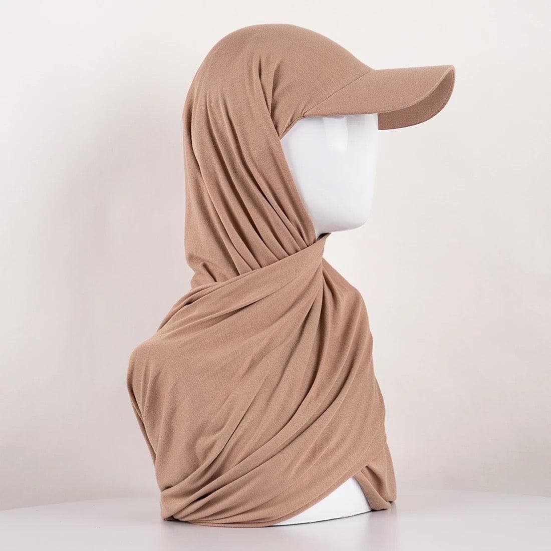 Baseball Cap Hijab - Zjtradeapparel